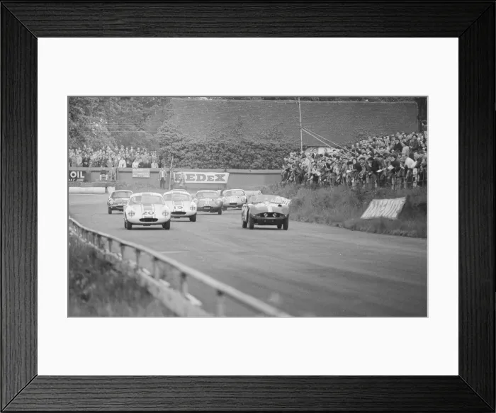 Framed Print : Mallory Park International 11th June 1962