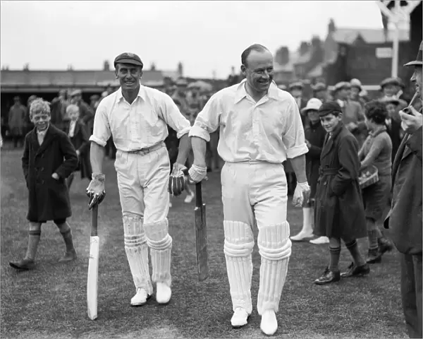 Gentlemen v. Players at Scarborough. A. E. R Gilligan and A. W Carr