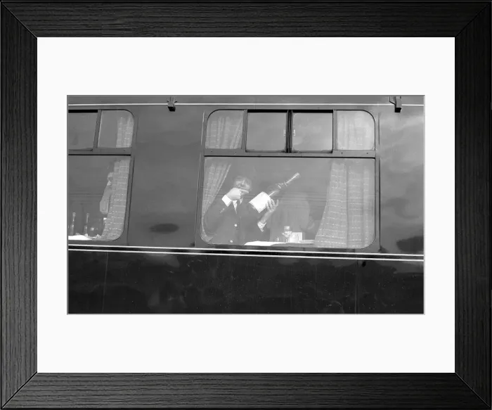 Framed Print : The Beatles March 1964 School children try to meet the Beatles in Framed Print : The Beatles March 1964 School children try to meet the Beatles in