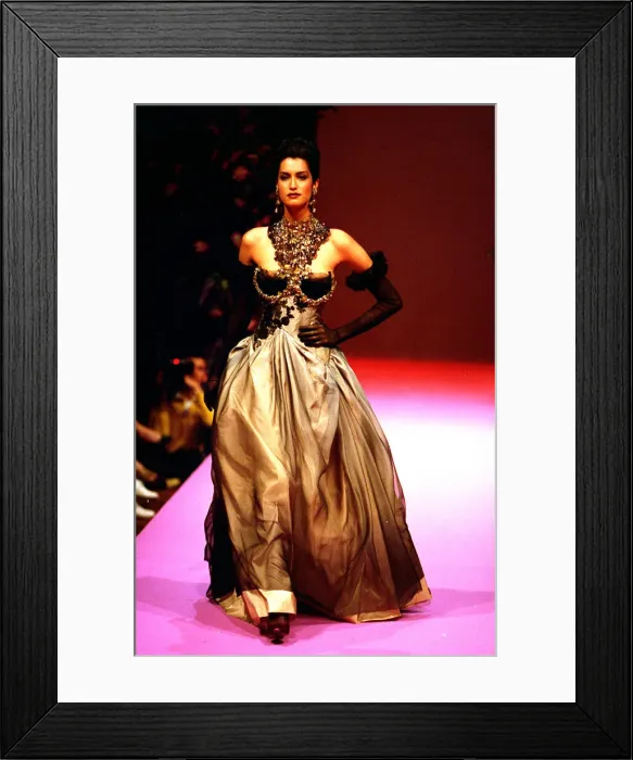 Framed Print : Lacroix Designer Clothing at a fashion show The new Spring Framed Print : Lacroix Designer Clothing at a fashion show The new Spring