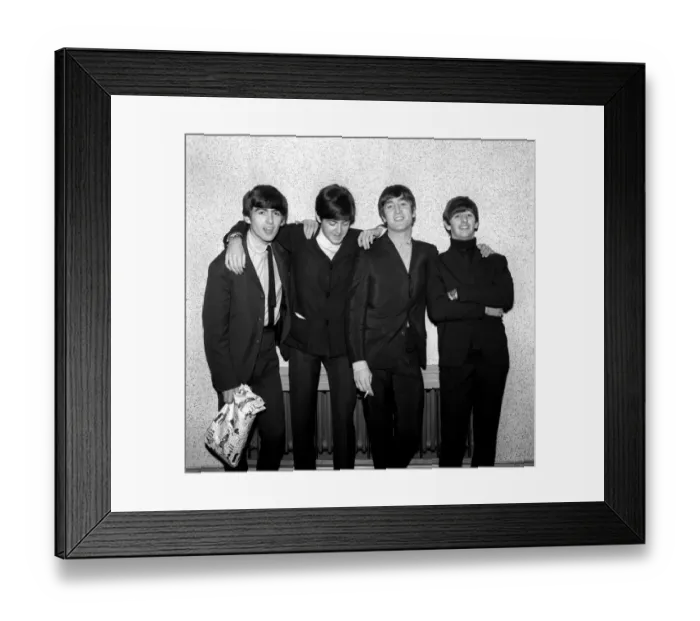 Framed Print : The Beatles in Exeter November 1963 George Harrison, Paul McCartney Framed Print : The Beatles in Exeter November 1963 George Harrison, Paul McCartney