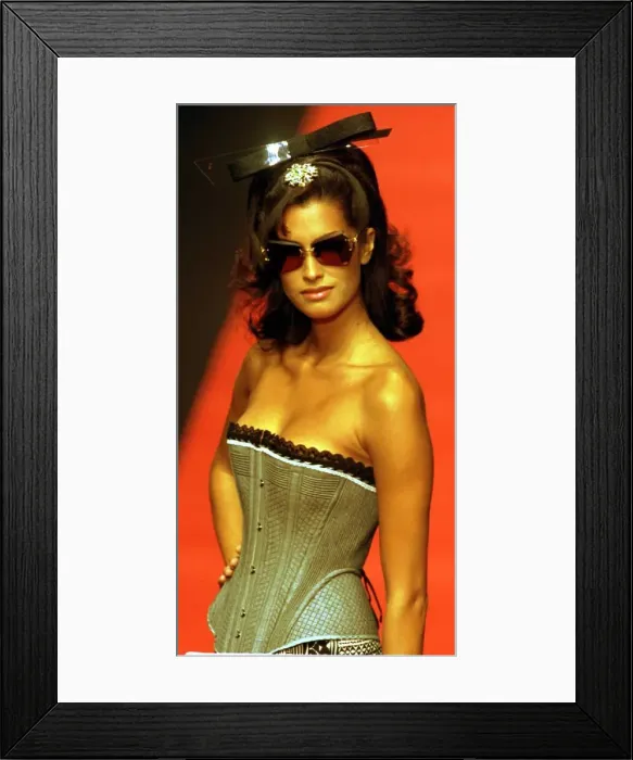 Framed Print : YASMEEN MODELS LACROIX IN PARIS Framed Print : YASMEEN MODELS LACROIX IN PARIS