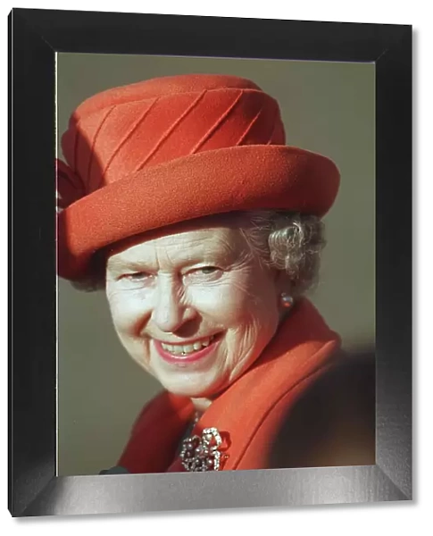 Queen Elizabeth at Holyrood Palace October 1997