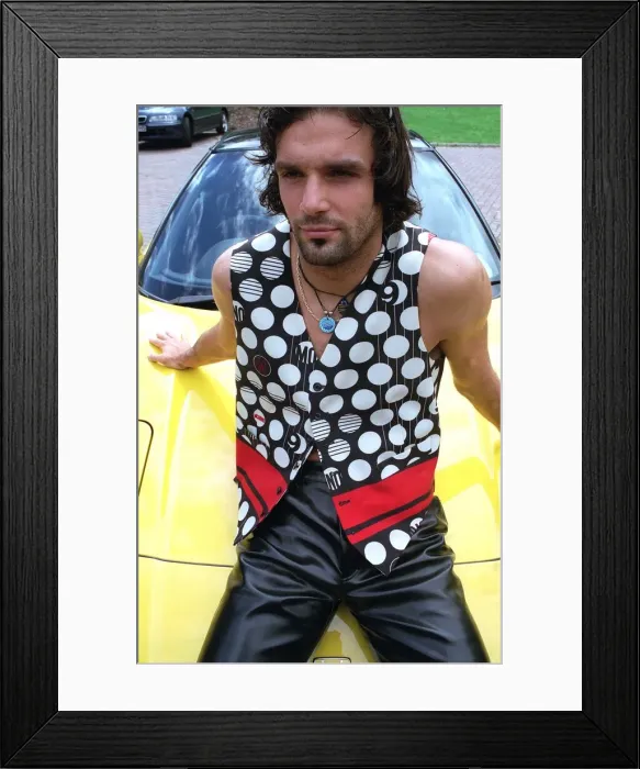 Framed Print : RANGERS ITALIAN ACE MARCO NEGRI WEARING CLOTHES FROM CRUISE Framed Print : RANGERS ITALIAN ACE MARCO NEGRI WEARING CLOTHES FROM CRUISE