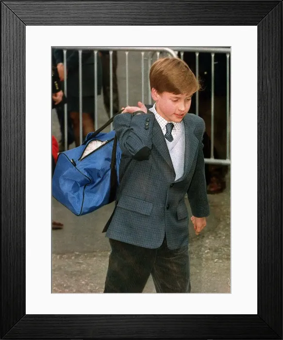 Framed Print : Prince William Collection 1993 Prince William Royalty at Zurich Airport Framed Print : Prince William Collection 1993 Prince William Royalty at Zurich Airport