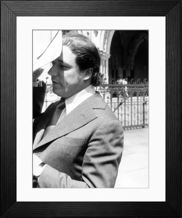 Framed Print : David Hart, former aid of Prime Minister Margaret Thatcher Framed Print : David Hart, former aid of Prime Minister Margaret Thatcher