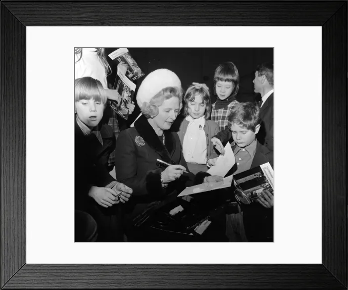Framed Print : Mrs Margaret Thatcher December 1971 MP Secretary of State for Education