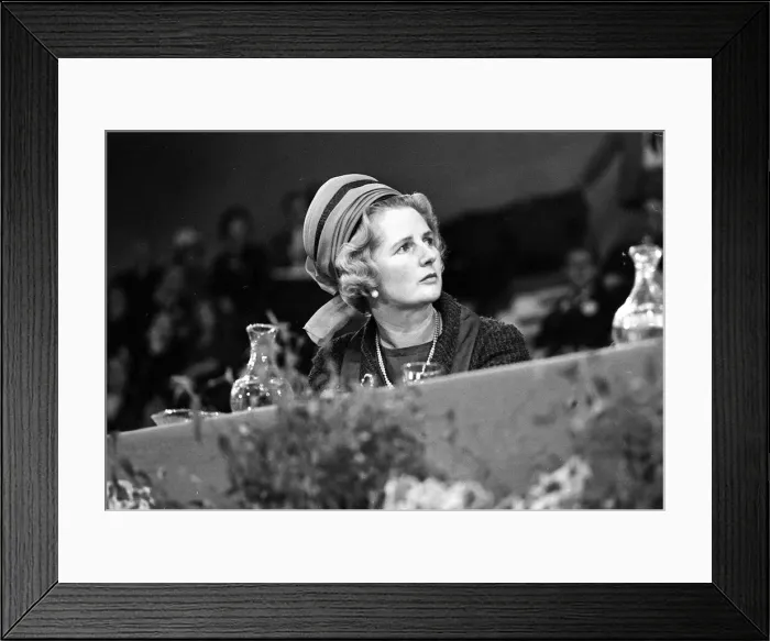 Framed Print : Margaret Thatcher at the Conservative Party Conference October 1965 Framed Print : Margaret Thatcher at the Conservative Party Conference October 1965