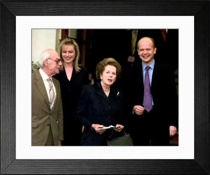 Framed Print : Margaret Thatcher Conservative Party Conference 1998 Margaret