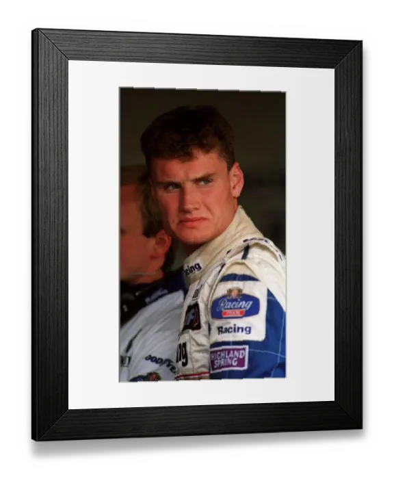 Framed Print : Formula one Motor racing driver David Coulthard Framed Print : Formula one Motor racing driver David Coulthard