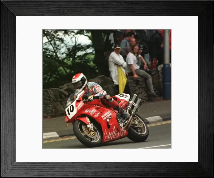 Framed Print : James Courtney Racing Driver June 1998 rounding the quater bridge Framed Print : James Courtney Racing Driver June 1998 rounding the quater bridge