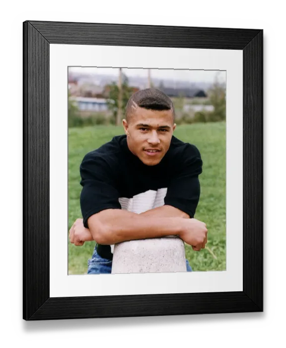 Framed Print : Jason Robinson Rugby League player for Wigan dbase A©Mirrorpix