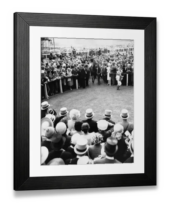 Framed Print : 1965 Epsom Derby horse race. French horse Sea Bird II Framed Print : 1965 Epsom Derby horse race. French horse Sea Bird II