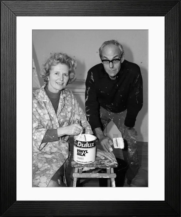 Framed Print : Margaret Thatcher spent the w eekend Framed Print : Margaret Thatcher spent the w eekend