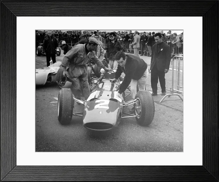 Framed Print : British Grand Prix 1965 Silverstone July 1965 Lorenzo Bandini Framed Print : British Grand Prix 1965 Silverstone July 1965 Lorenzo Bandini