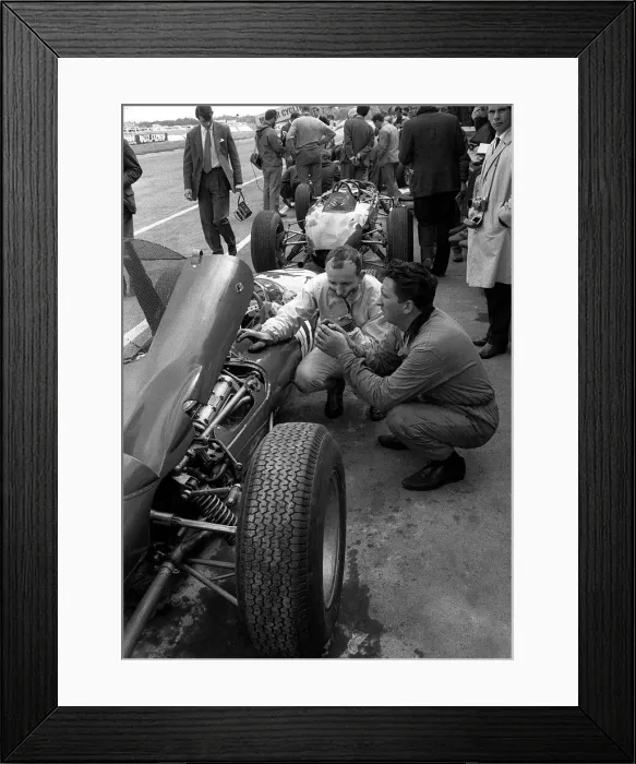 Framed Print : British Grand Prix 1964 Silverstone July 1964 John Surtees Framed Print : British Grand Prix 1964 Silverstone July 1964 John Surtees