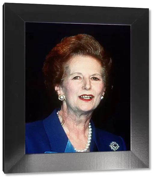 Baroness Margaret Thatcher at the Tory Party Conference at Brighton 1994
