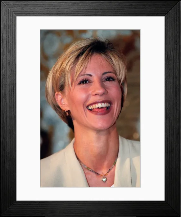 Framed Print : Julia Carling who has just split from husband Will Carling England rugby captain launches Framed Print : Julia Carling who has just split from husband Will Carling England rugby captain launches