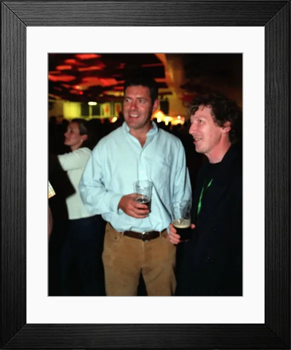 Framed Print : Gavin Hastings May 1998 at The List party Edinburgh Former Scotland rugby captain Framed Print : Gavin Hastings May 1998 at The List party Edinburgh Former Scotland rugby captain