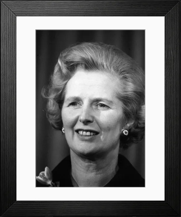Framed Print : Margaret Thatcher after winning the Conservative Leadership Election February Framed Print : Margaret Thatcher after winning the Conservative Leadership Election February
