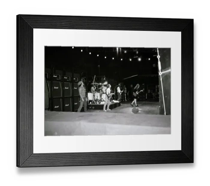 Framed Print : Australian metal band AC / DC in concert in Rio Framed Print : Australian metal band AC / DC in concert in Rio