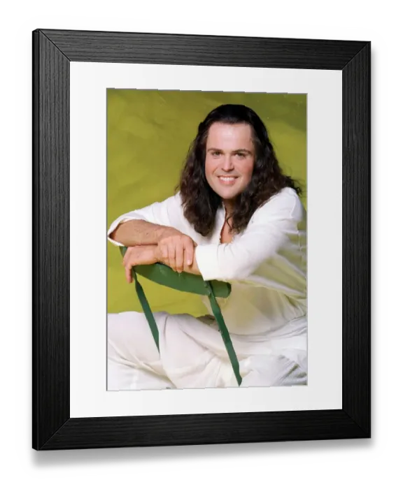 Framed Print : Donny Osmond August 1999 Singer starring in Joseph Framed Print : Donny Osmond August 1999 Singer starring in Joseph