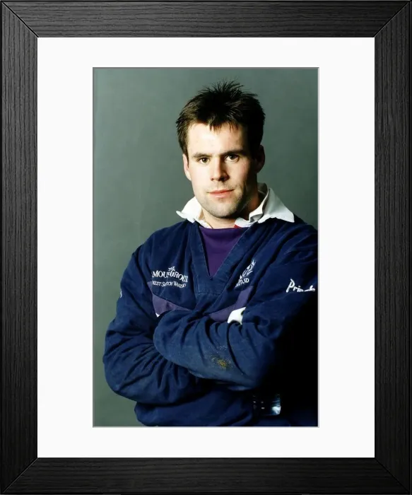 Framed Print : Kenny Logan Scotland rugby player Framed Print : Kenny Logan Scotland rugby player