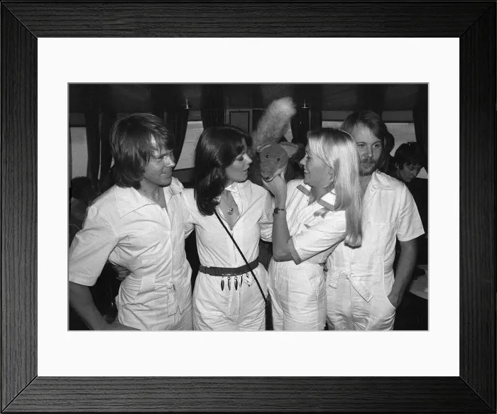 Framed Print : ABBA Pop group November 1976, Bjorn Ulvaeus, Agnetha Falstog, Fride Lyngstad Framed Print : ABBA Pop group November 1976, Bjorn Ulvaeus, Agnetha Falstog, Fride Lyngstad
