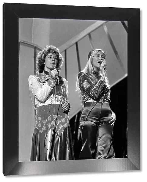 The Eurovision Song Contest April 1974 Abba the 1970s Swedish pop group
