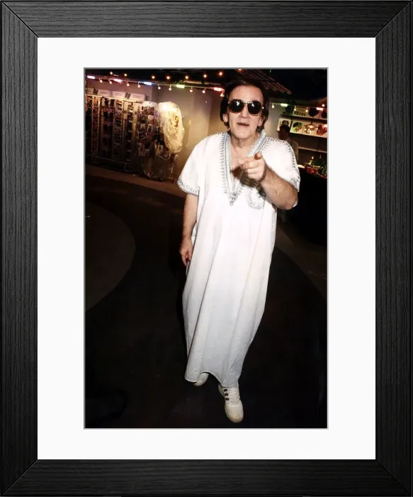 Framed Print : Alan Freeman Radio DJ January 1997 Framed Print : Alan Freeman Radio DJ January 1997