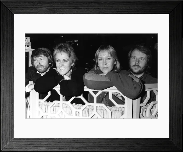 Framed Print : Abba Pop group Framed Print : Abba Pop group