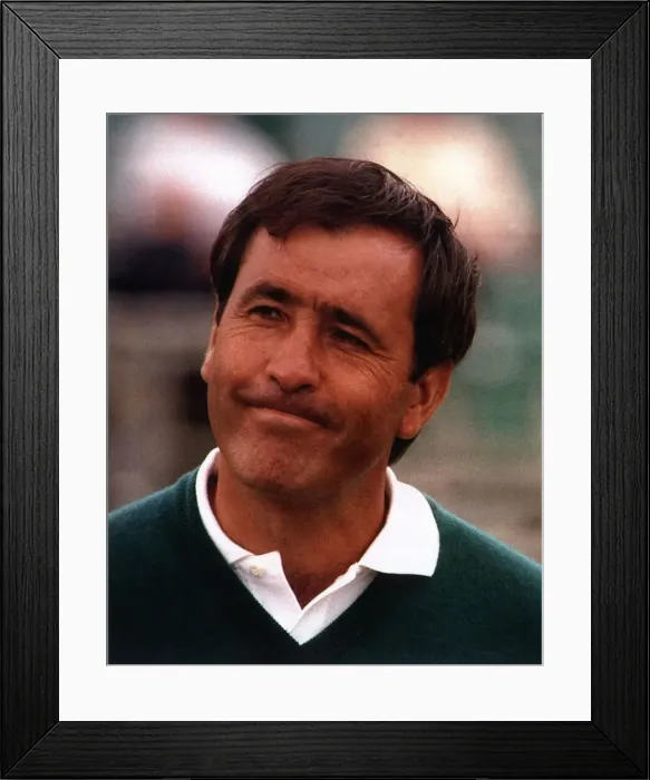 Framed Print : Seve Ballesteros Golfer at the open at Sandwich Framed Print : Seve Ballesteros Golfer at the open at Sandwich
