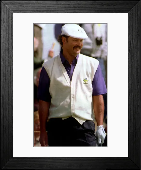 Framed Print : Gordon Brand British Golfer at the British Open Golf Tournament in Muirfield Framed Print : Gordon Brand British Golfer at the British Open Golf Tournament in Muirfield