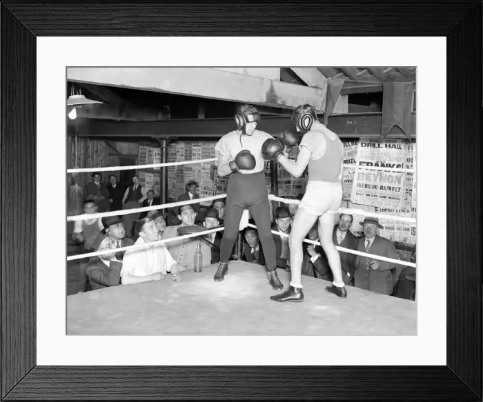 Framed Print : Jack The Kid Berg in training Framed Print : Jack The Kid Berg in training
