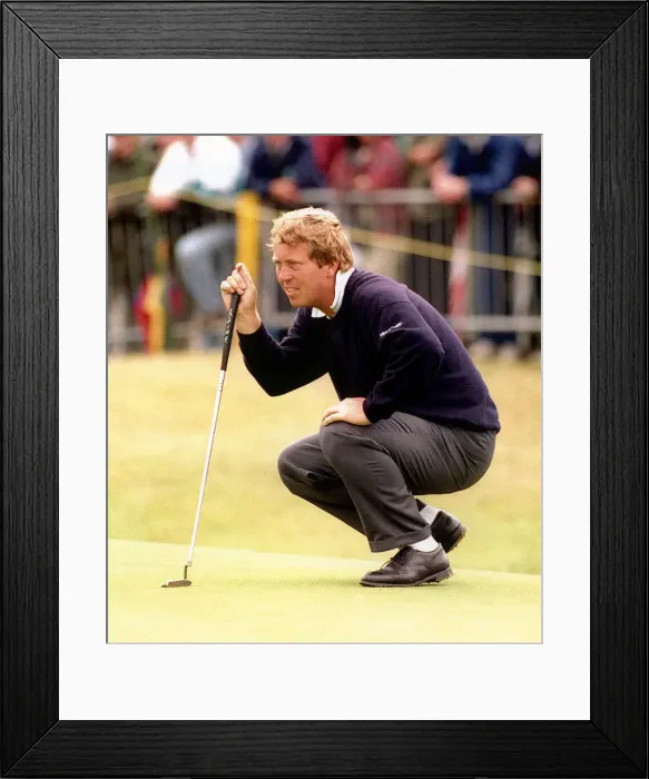 Framed Print : Howard Clark Golfer Framed Print : Howard Clark Golfer