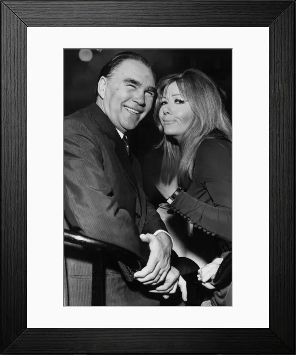 Framed Print : Former world heavyweight boxing champion Max Schmeling and Ingrid pitt meet up Framed Print : Former world heavyweight boxing champion Max Schmeling and Ingrid pitt meet up