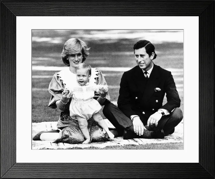 Framed Print : Prince and Princess of Wales tour of Australia and New Zealand in the Spring of 1983 Framed Print : Prince and Princess of Wales tour of Australia and New Zealand in the Spring of 1983