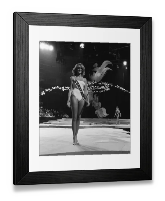 Framed Print : Miss World 1980, 13th November 1980. Miss Germany Gabriella Brum Framed Print : Miss World 1980, 13th November 1980. Miss Germany Gabriella Brum