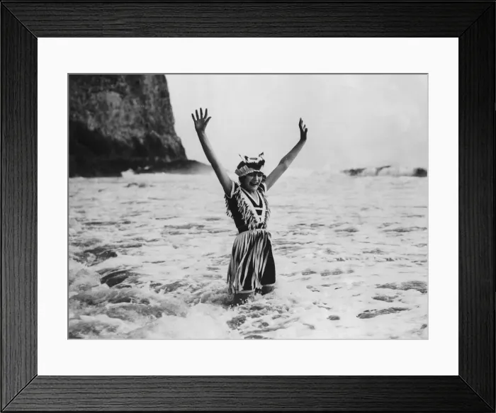 Framed Print : 1911 Swimming costume Local Caption Watscan - 15 / 06 / 2010 Framed Print : 1911 Swimming costume Local Caption Watscan - 15 / 06 / 2010