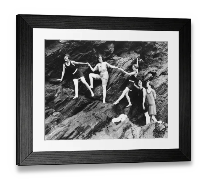 Framed Print : 1911 Swimming costume fashions Local Caption Watscan - 15  /  06  /  2010