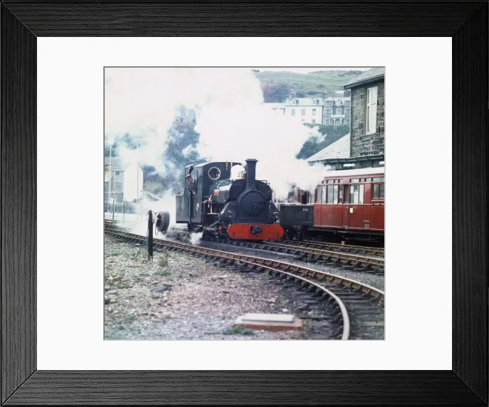 Framed Print : The Ffestiniog Railway is the oldest independent railway company in the World - being Framed Print : The Ffestiniog Railway is the oldest independent railway company in the World - being