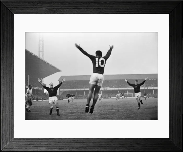 Framed Print : World Cup First Round Group Three match at Goodison Park. Hungary 3 v Brazil 1