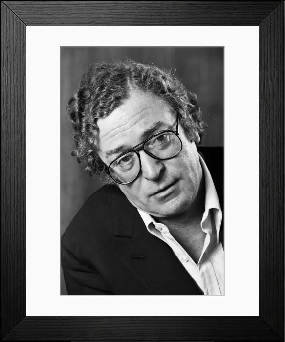 Framed Print : Actor Michael Caine. 11th January 1985 Framed Print : Actor Michael Caine. 11th January 1985