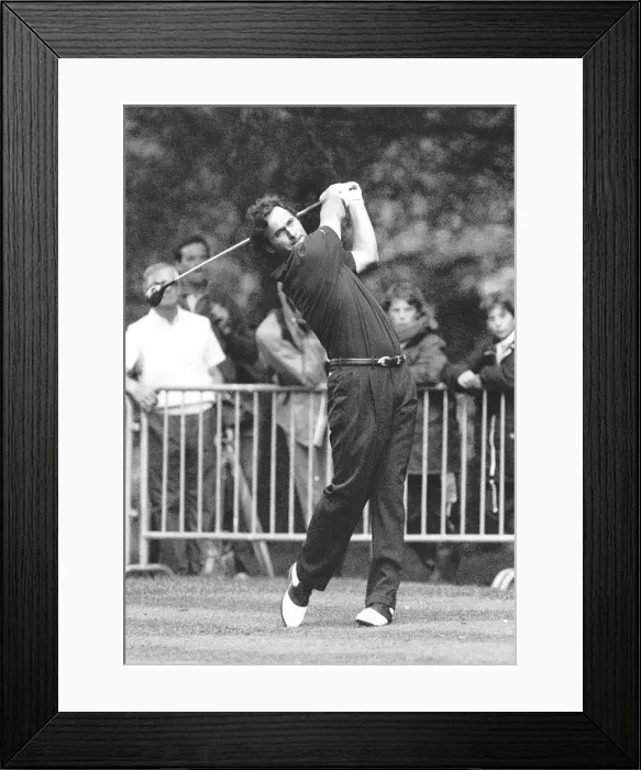 Framed Print : David Faherty Golfer Framed Print : David Faherty Golfer