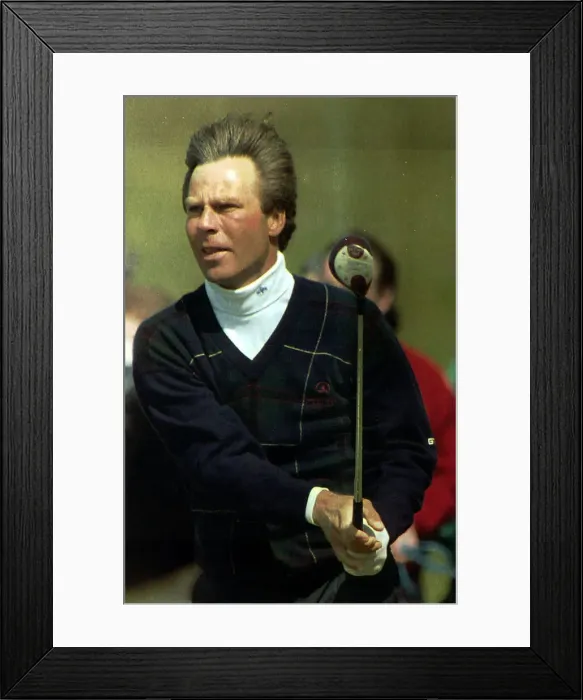 Framed Print : Ben Crenshaw USA Golfer Framed Print : Ben Crenshaw USA Golfer