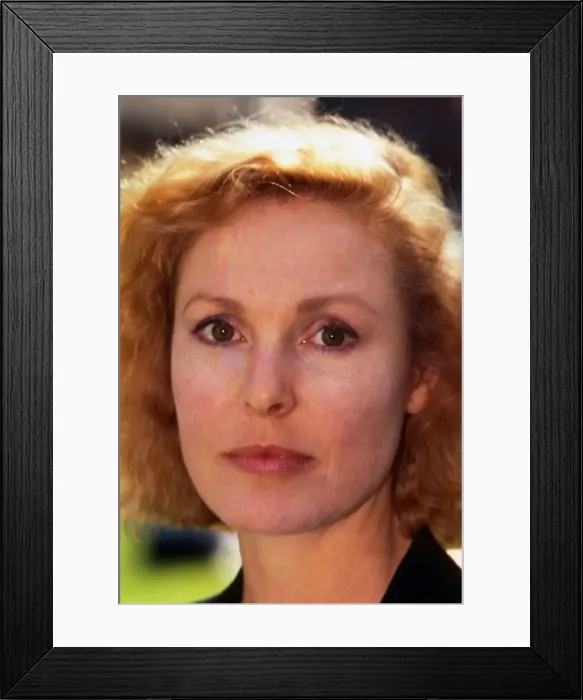 Framed Print : Victoria Tennant British actress September 1989