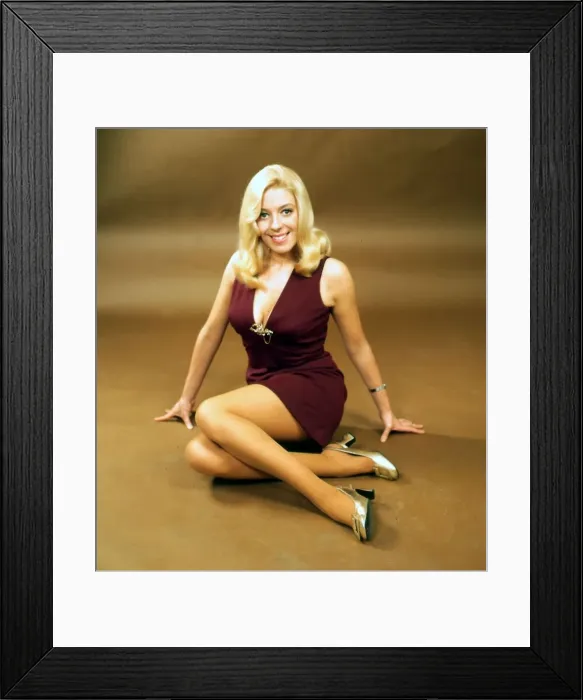 Framed Print : Julie Goodyear British actress April 1984 Framed Print : Julie Goodyear British actress April 1984