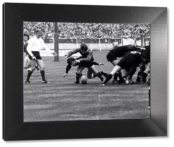 Sport - Rugby - Wales v New Zealand - 11th November 1978 - Welsh scrum half Terry Holmes