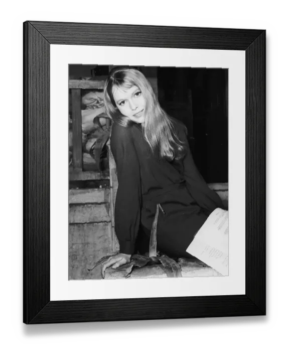 Framed Print : Mia Farrow Actress April 1964 Framed Print : Mia Farrow Actress April 1964