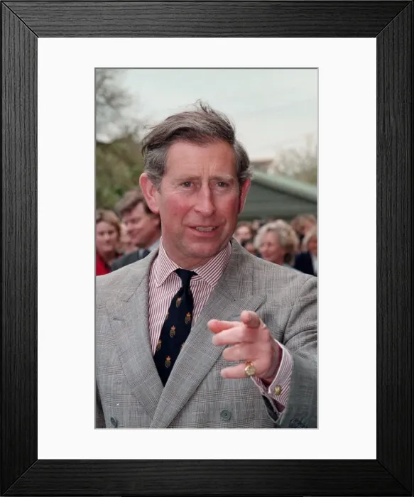 Framed Print : Prince Charles visits Sherborne Girls School in Dorset for its centenary celebrations Framed Print : Prince Charles visits Sherborne Girls School in Dorset for its centenary celebrations